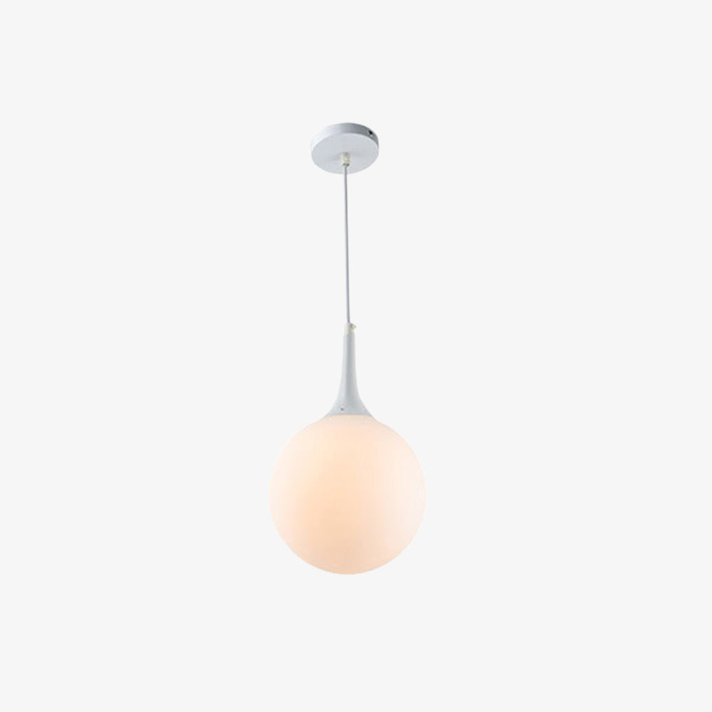 Globe Pendant Light, Modern Spherical Chandeliers for Dining Area Kitchen