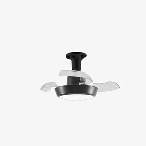Minimalist 3-Blade Ceiling Fan with Lights for Dormitory Bedroom