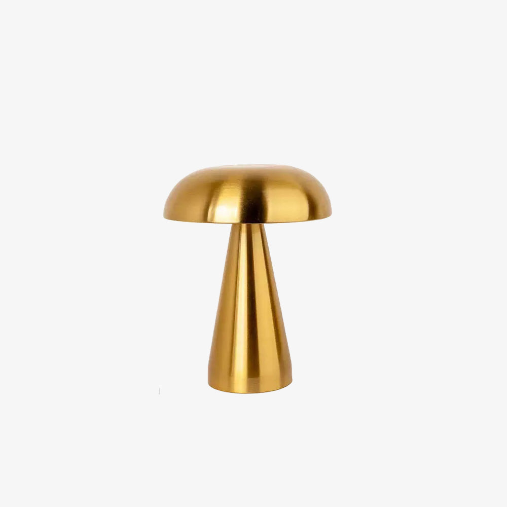 Danish Mushroom Metal Acrylic Rechargeable Dimmable Lamp for Study Bedroom