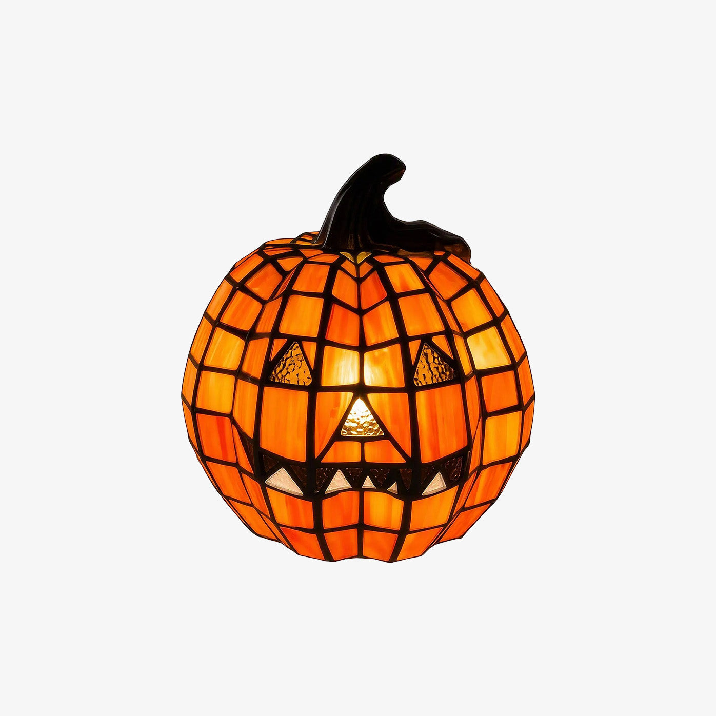 Halloween Glowing Pumpkin Decor Table Lamp for Bedroom Tabletop Decoration