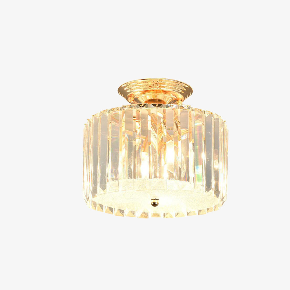 Crystal Ceiling Light Living Room Ceiling Lighting Gold