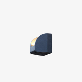 Semicircular Aluminium Acrylic LED Outdoor Wall Lights for Patio Yard