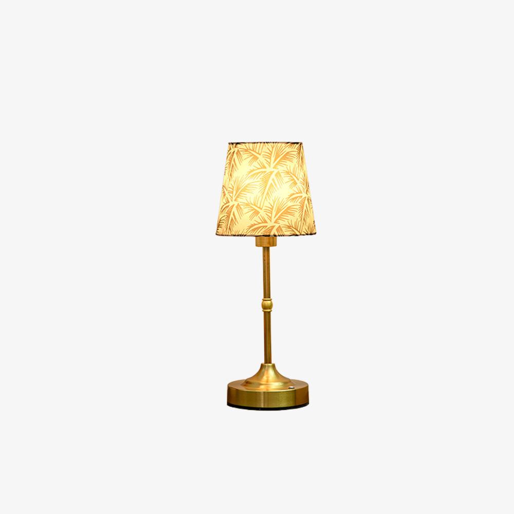 Minimalist Fabric Rechargeable Table Lamp for Living Room Bedroom
