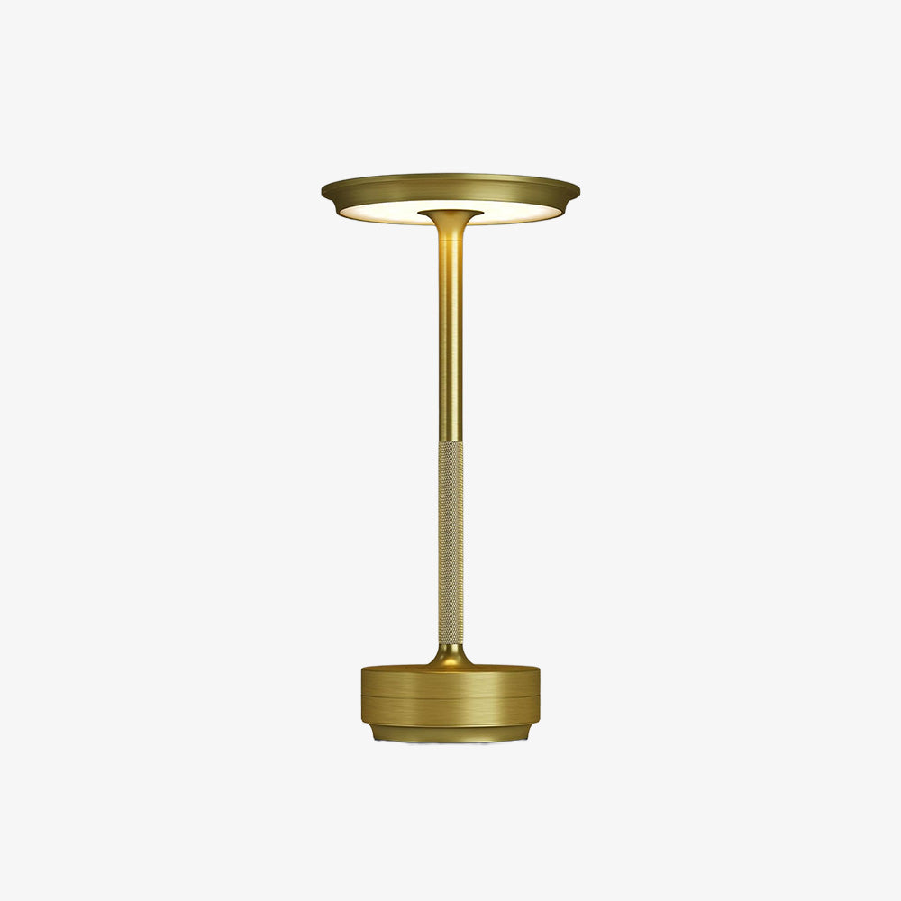 Flying Saucer Aluminium Rechargeable Table Lamp for Bedroom Kitchen