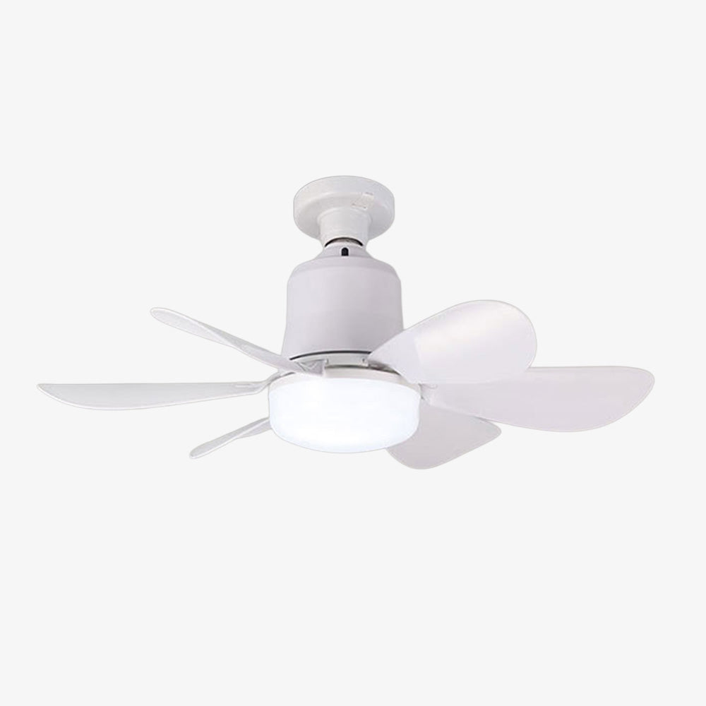 Modern LED Silent Ceiling Fan with Lights for Bedroom Living Room Dormitory
