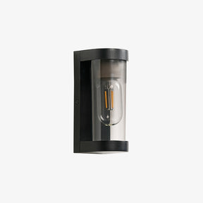 Vintage Aluminium Glass Wall Lights for Entryway Patio