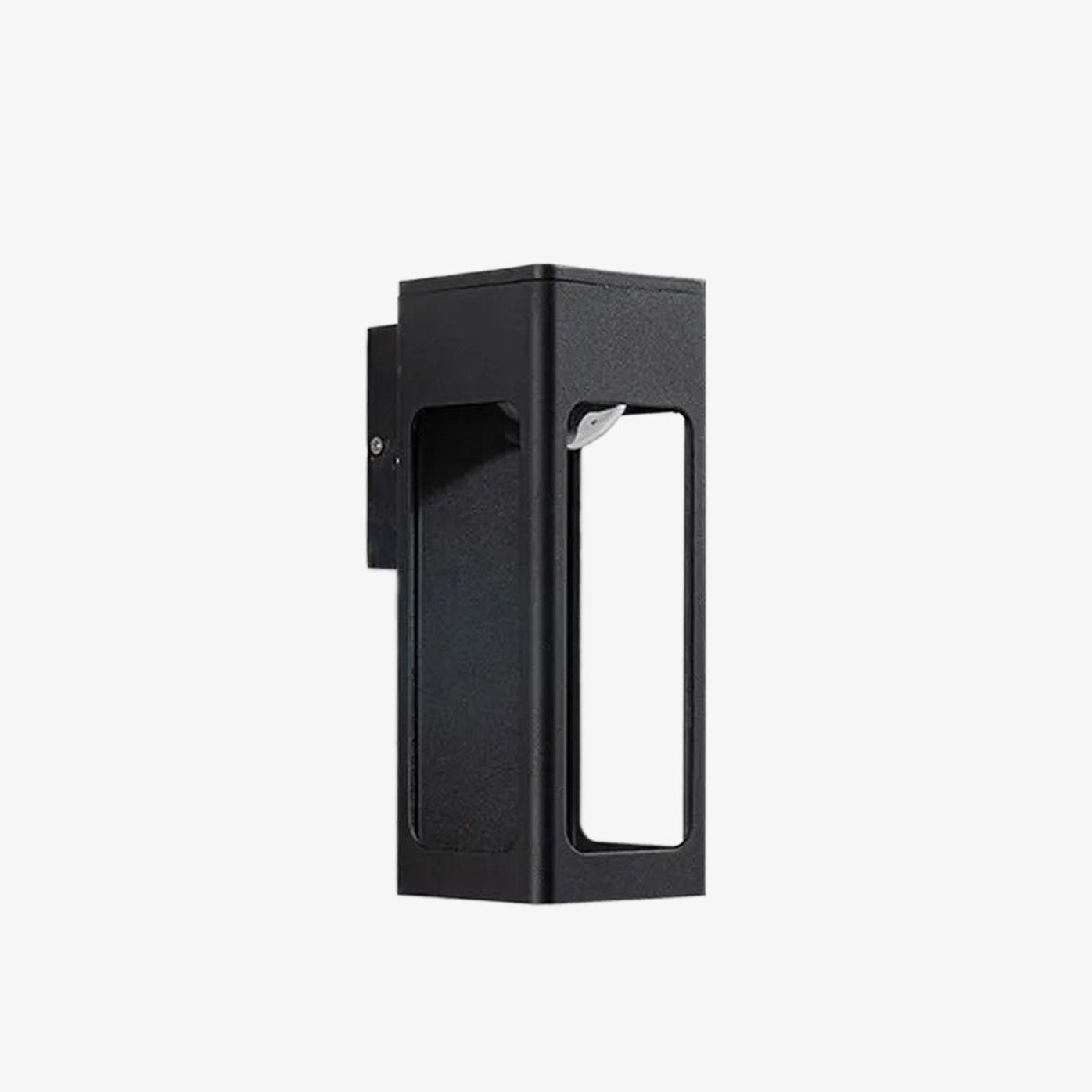 Black Aluminium IP55 Outdoor Wall Light for Patio