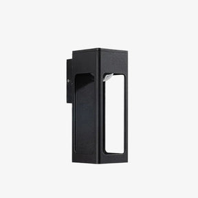 Black Aluminium IP55 Outdoor Wall Light for Patio