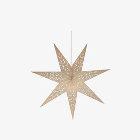 Nordic 7-points Paper Star Pendant Lights for Christmas Decoration