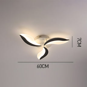 Multi-Lights Flower Acrylic LED Ceiling Light For Living Room