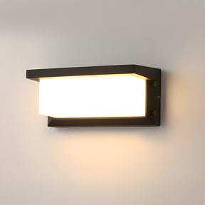 Simple Outdoor Waterproof Sensor LED Wall Light