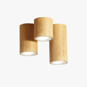 Wood Round LED Ceiling Light