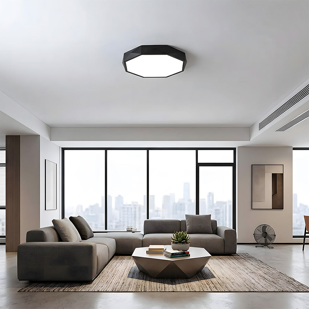 Stylish Geometric Flush Mount Acrylic Ceiling Lights for Bedroom
