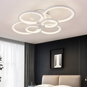 Unique Design Multi-circle LED Living Room Ceiling Light