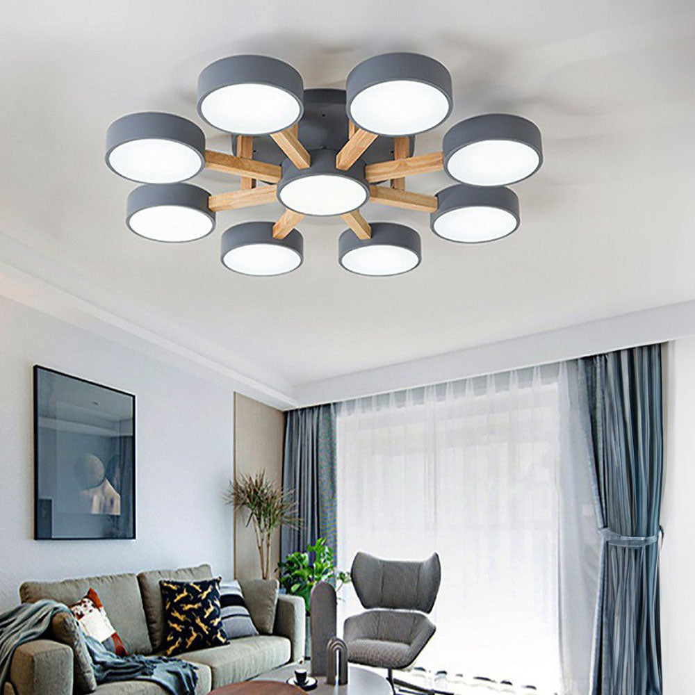 Contemporary Acrylic Bedroom Ceiling Light