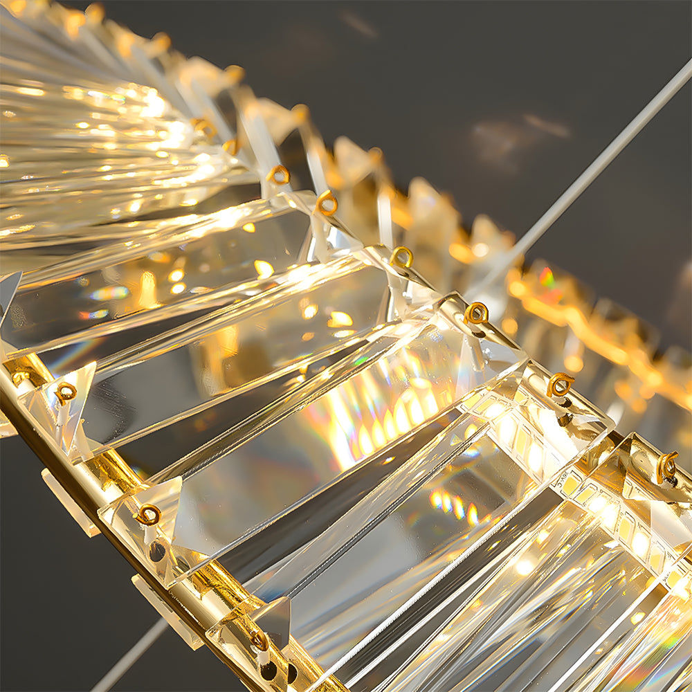 LED Crystal Pendant Light Fixtures