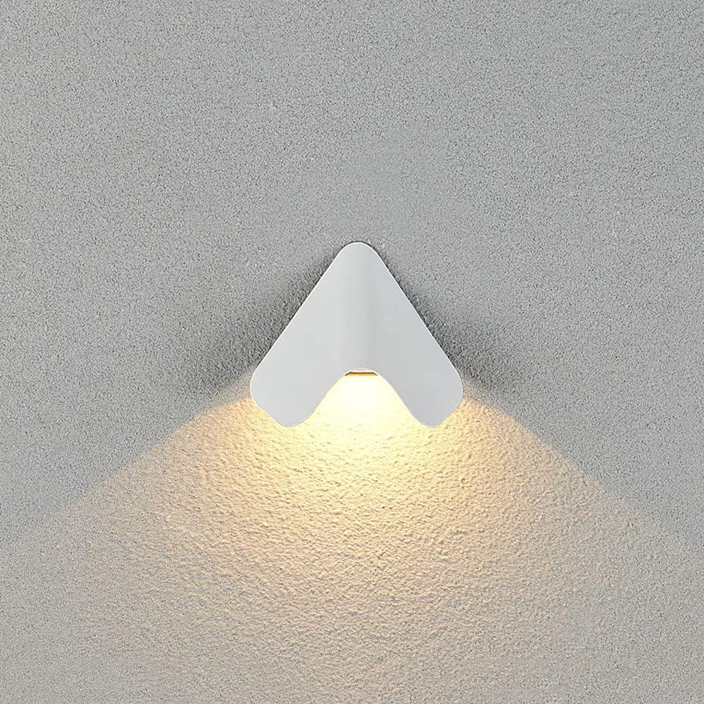 Waterproof Exterior Wall Light for Balcony Porch Corridor Energy-Saving Outdoor Wall Lamps