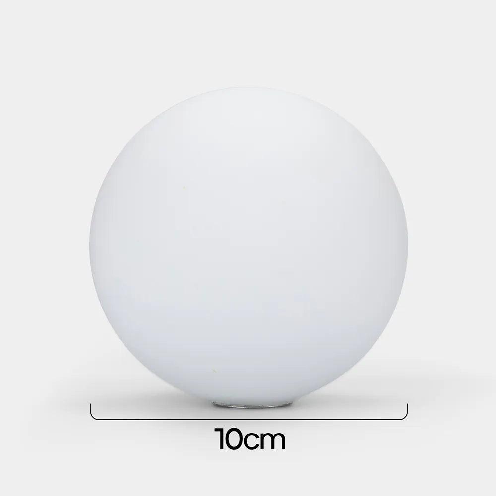 White Glass Round Lamp Shade For Light