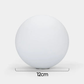 White Glass Round Lamp Shade For Light