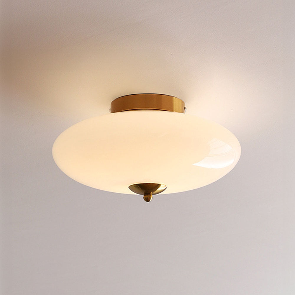Modern Minimalism White LED Ceiling Light For Bedroom