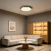 Modern Flush Mount Hexagonal LED Ceiling Lights for Hallway
