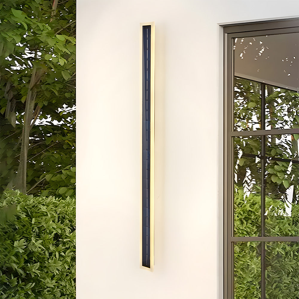 IP65 Solar Outdoor Wall Lights Exterior Garden Courtyard Villa Front Door Lighting, Dusk-to-Dawn