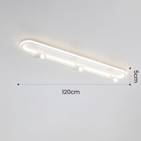 Strip LED Track Lighting Living Room Ceiling Track Light Fixture