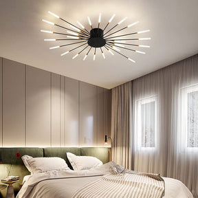 Multiple-Head Creativity Bedroom LED Ceiling Light