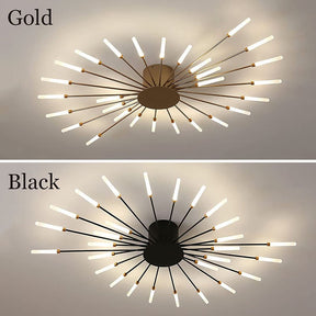 Multiple-Head Creativity Bedroom LED Ceiling Light