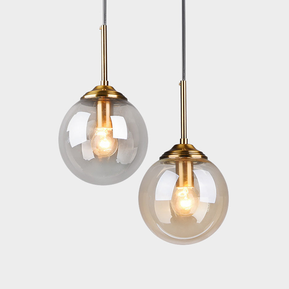 Nordic Morden Glass Dining Room Pendant Light