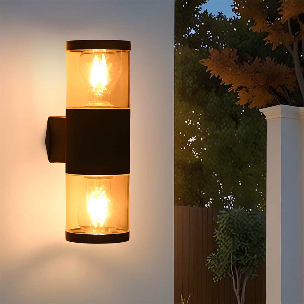 Modern Up and Down Waterproof Wall Sconce for Outdoor Porch