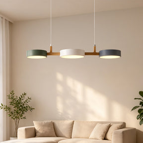 Aria Nordic Wood Pendant Chandelier