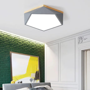 Stylish Modern Iron LED Ceiling Light For Bedroom