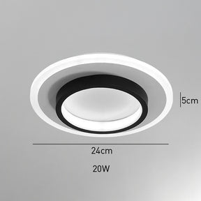 Contemporary simplicity Hallway LED Ceiling Lights in Cold White