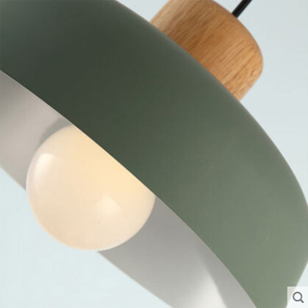 Nordic Creative Wooden Pendant Lamp