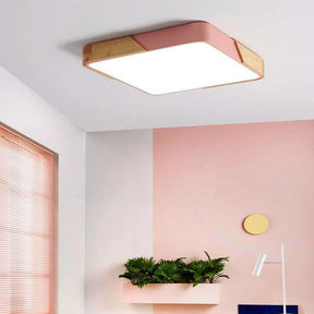 Colorful Square Simple Ceiling Lights