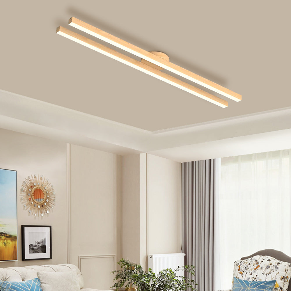 Modern LED Ceiling Lights, Linear Ceiling Light For Dining Living Room Kitchen