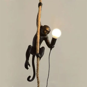 Vintage Resin Monkey Pendant Lights