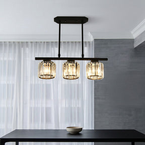 Luna Crystal Linear Chandelier