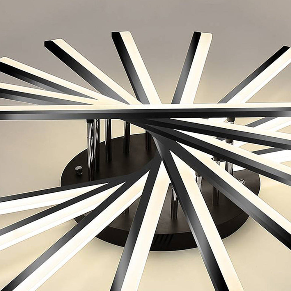 Nordic Minimalist Metal Creativity LED Ceiling Light