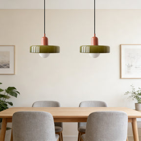 Bauhaus Modern Art Decor Colorful Glass Ceiling Pendant Light
