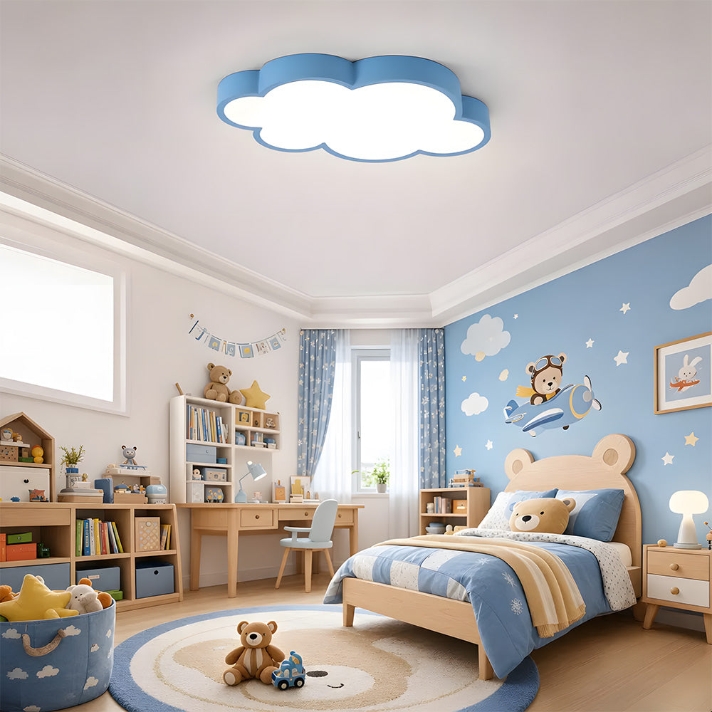 Modern Flush Mount Cloud-shaped LED Ceiling Lights For Bedroom