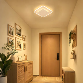 Modern Acrylic Iron LED Flush Mount Ceiling Lights for Bedroom