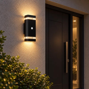 Atlas Layered E27 Outdoor Wall Light