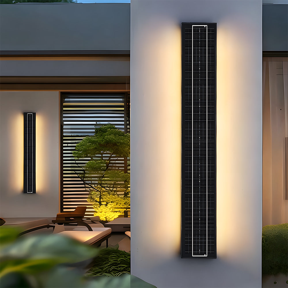 IP54 Contemporary Outdoor Wall Lights Solar Wall Lamp, Dusk to Dawn
