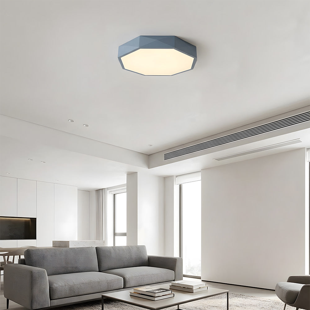 Stylish Geometric Flush Mount Acrylic Ceiling Lights for Bedroom