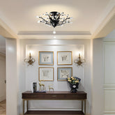 K9 Clear Crystal Chandelier Ceiling Light for Living Room