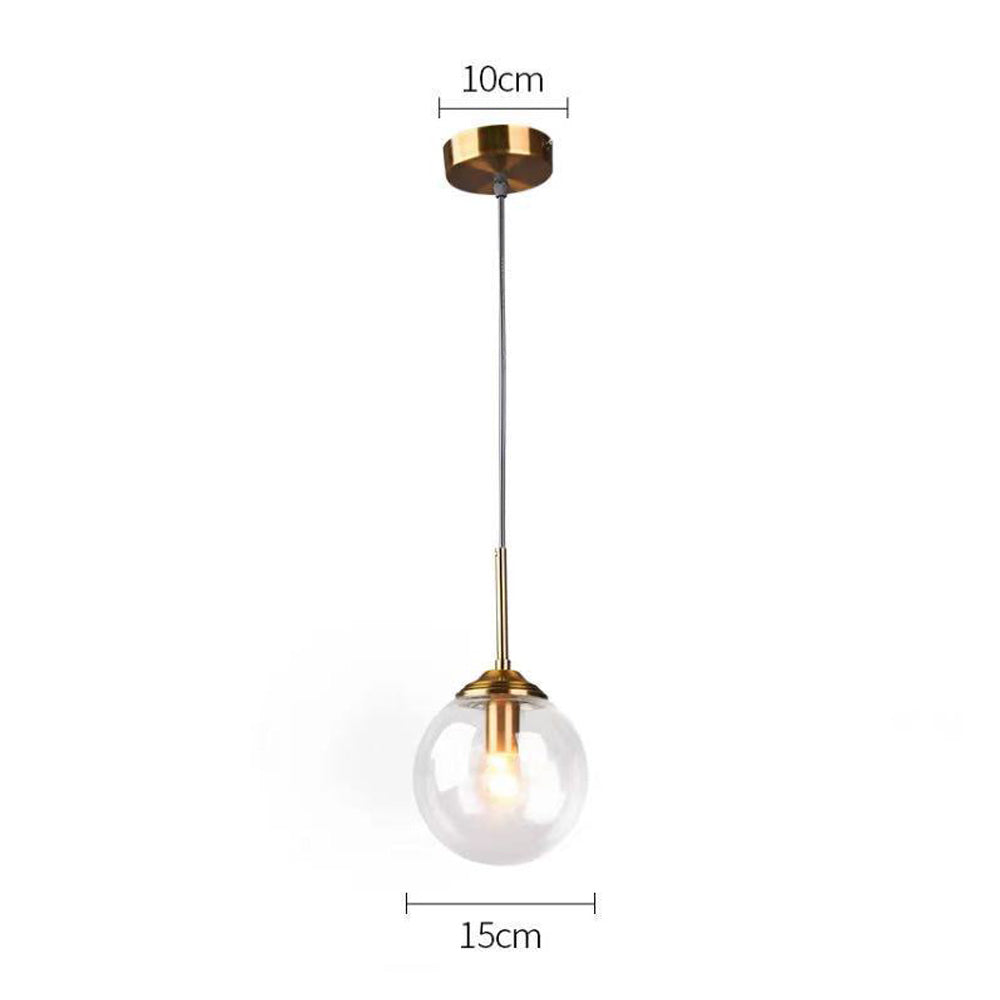 Nordic Morden Glass Dining Room Pendant Light