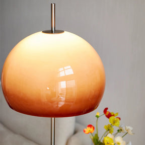 Bauhaus Mushroom Shape Medieval Vintage Glass Floor Lamp