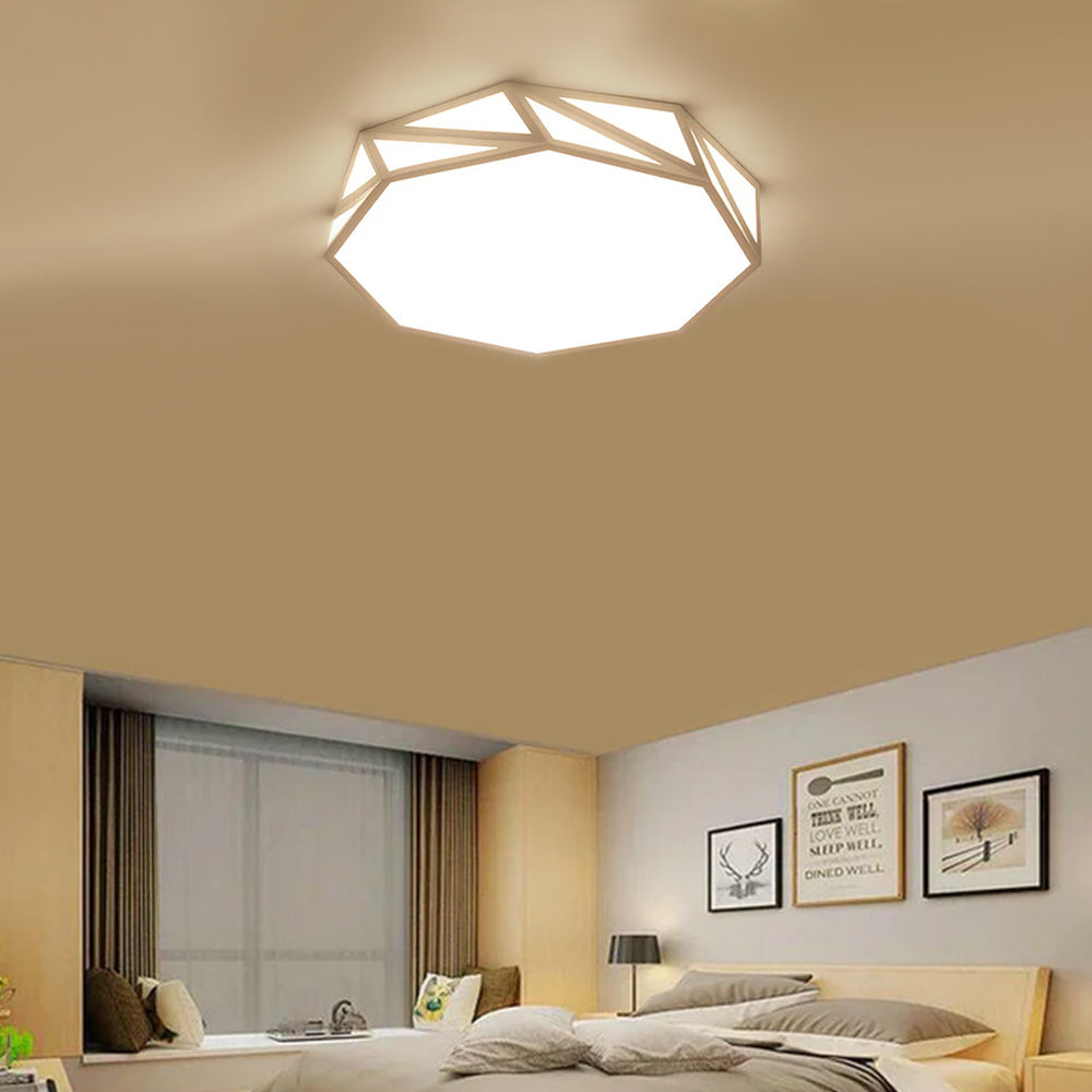 Modern Geometry LED Ceiling Light For Bedroom